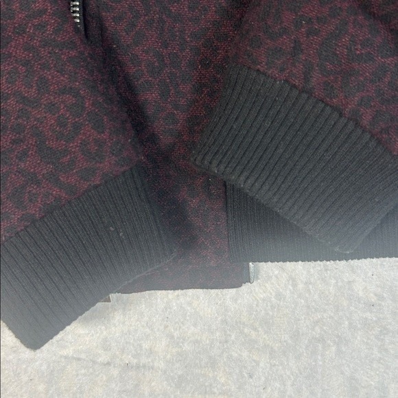 21 Men Wool blend Bomber Jacket Pattern Zip‎ Front Size M - Picture 7 of 7